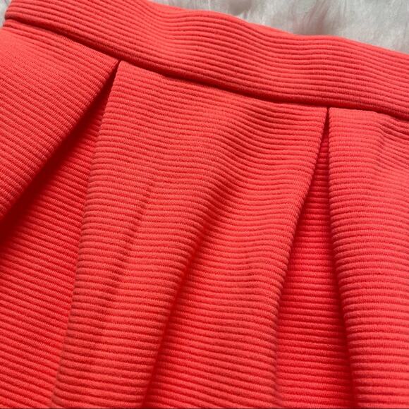 Madewell Neon Orange Skirt Size 0 - Picture 6 of 7